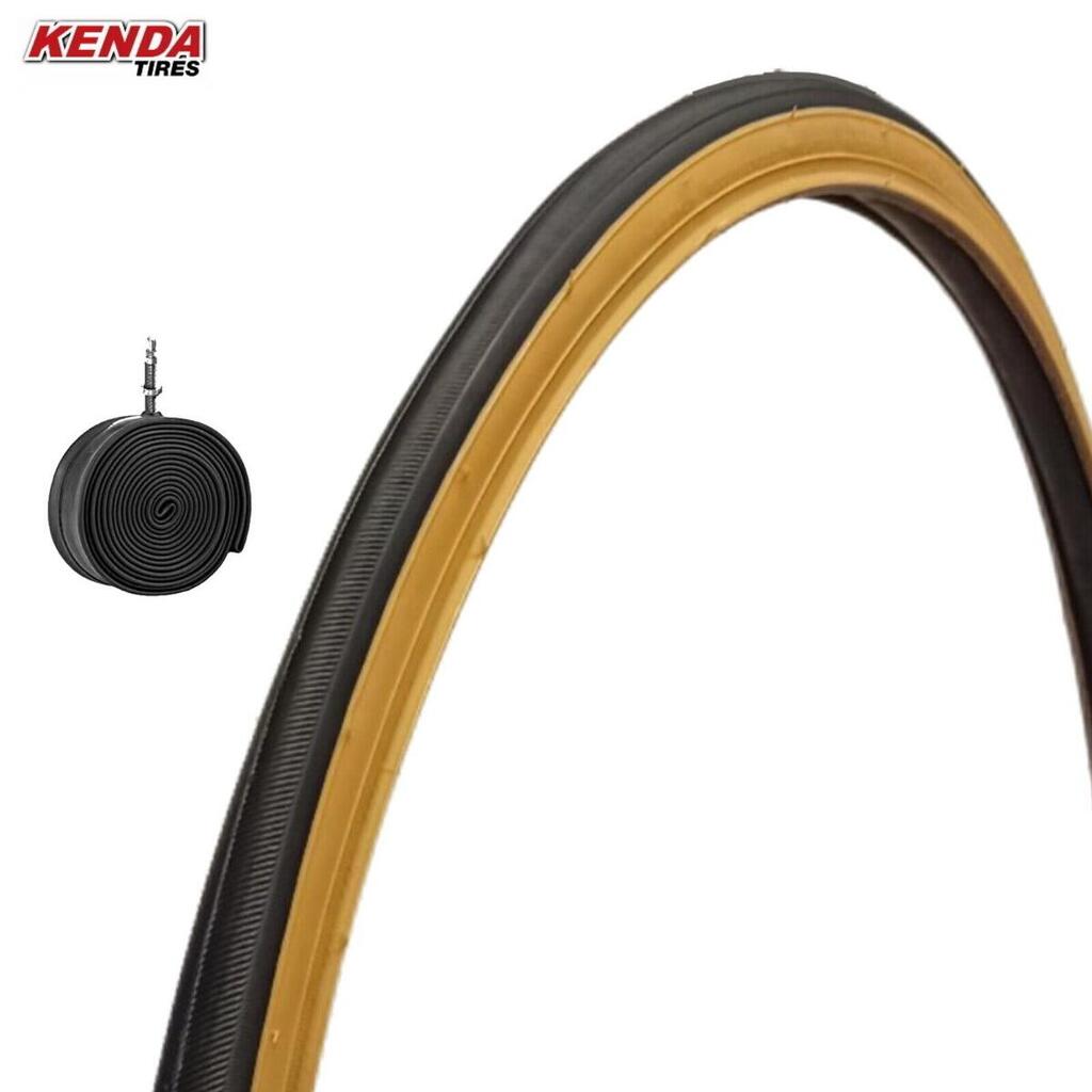 Tyre Kenda 700x28C 28x1 5/8x1 1/8+inner tube, bike tyre 700 x 28C EV