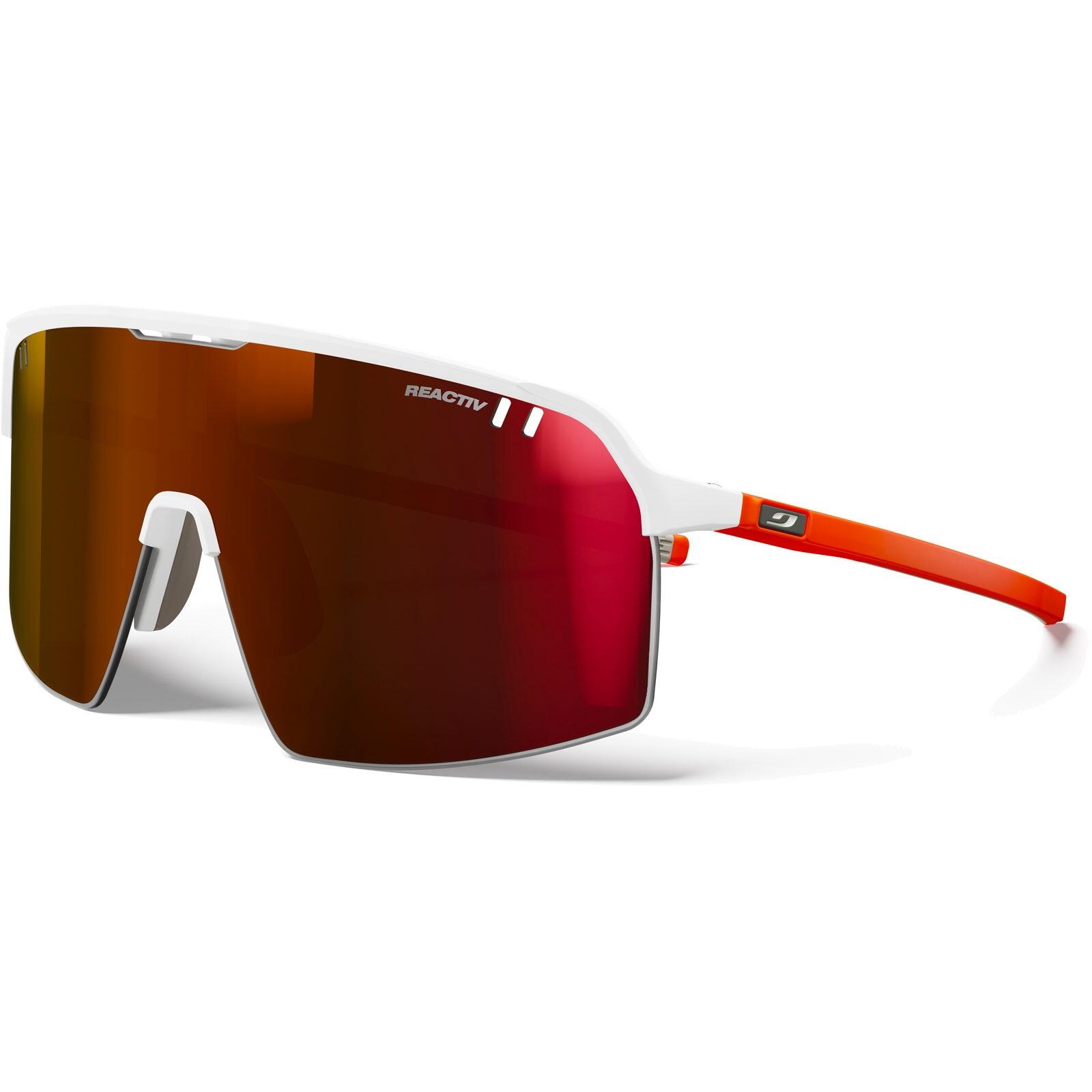 JULBO Brille Intensity Reactiv High Contrast 0-3 weiß-neonorange