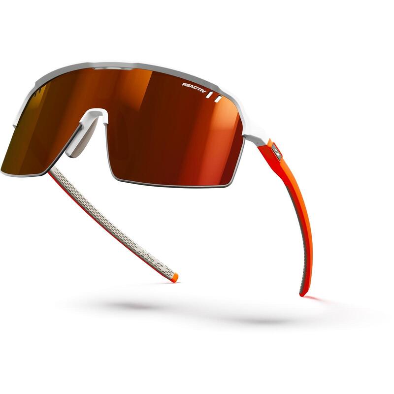 Okulary sportowe fotochrom JULBO INTENSITY biały/czerwony Cat 0-3 High Contrast
