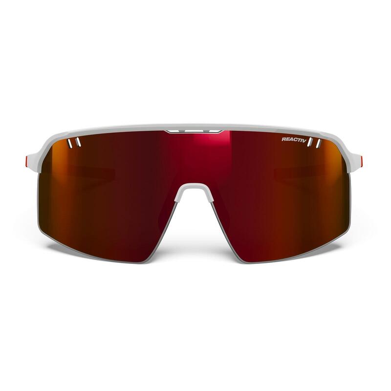 Okulary sportowe fotochrom JULBO INTENSITY biały/czerwony Cat 0-3 High Contrast