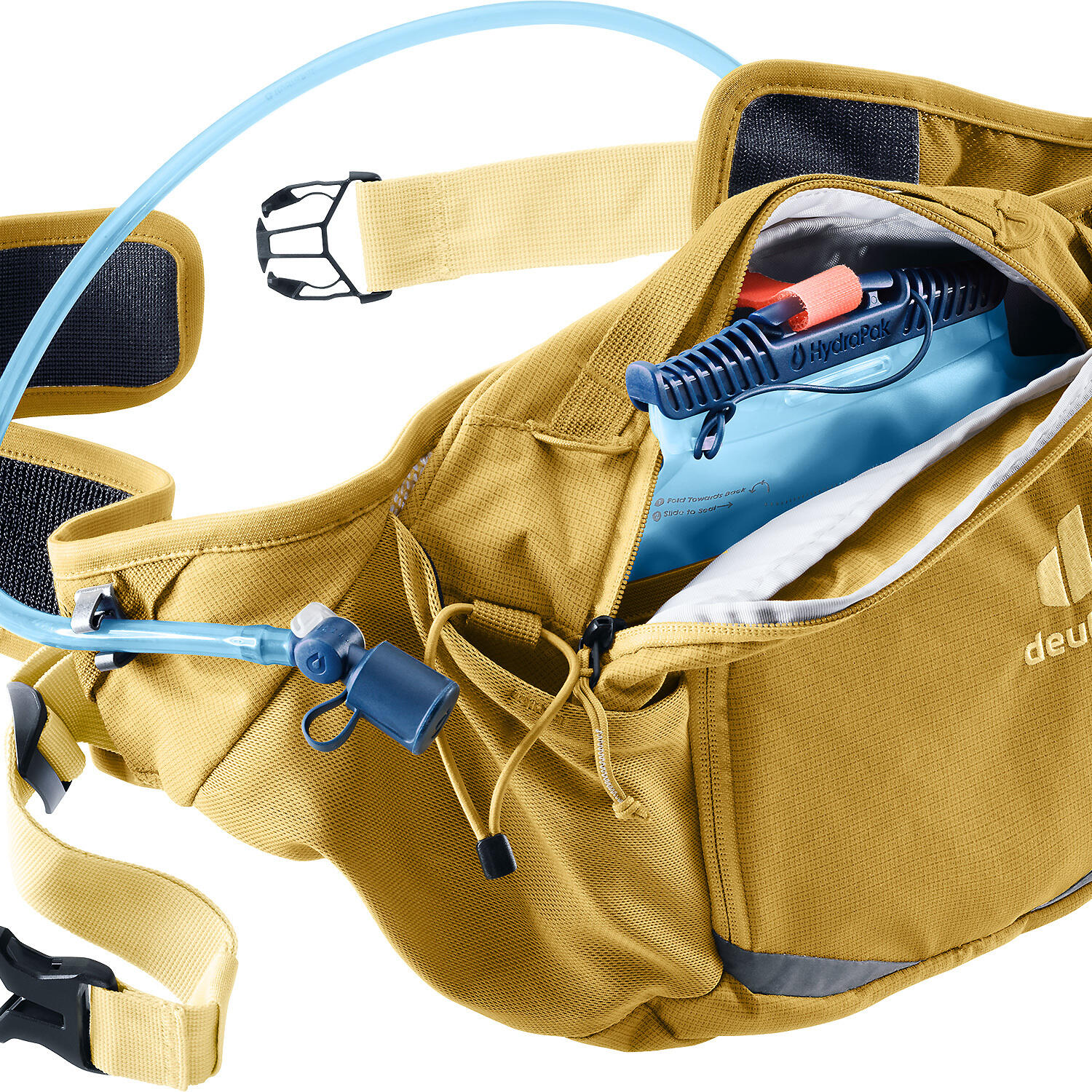 Riñonera Deuter Pulse Pro 5 L nylon color arena ergonómica 33 x 20 x 13 cm 4/7