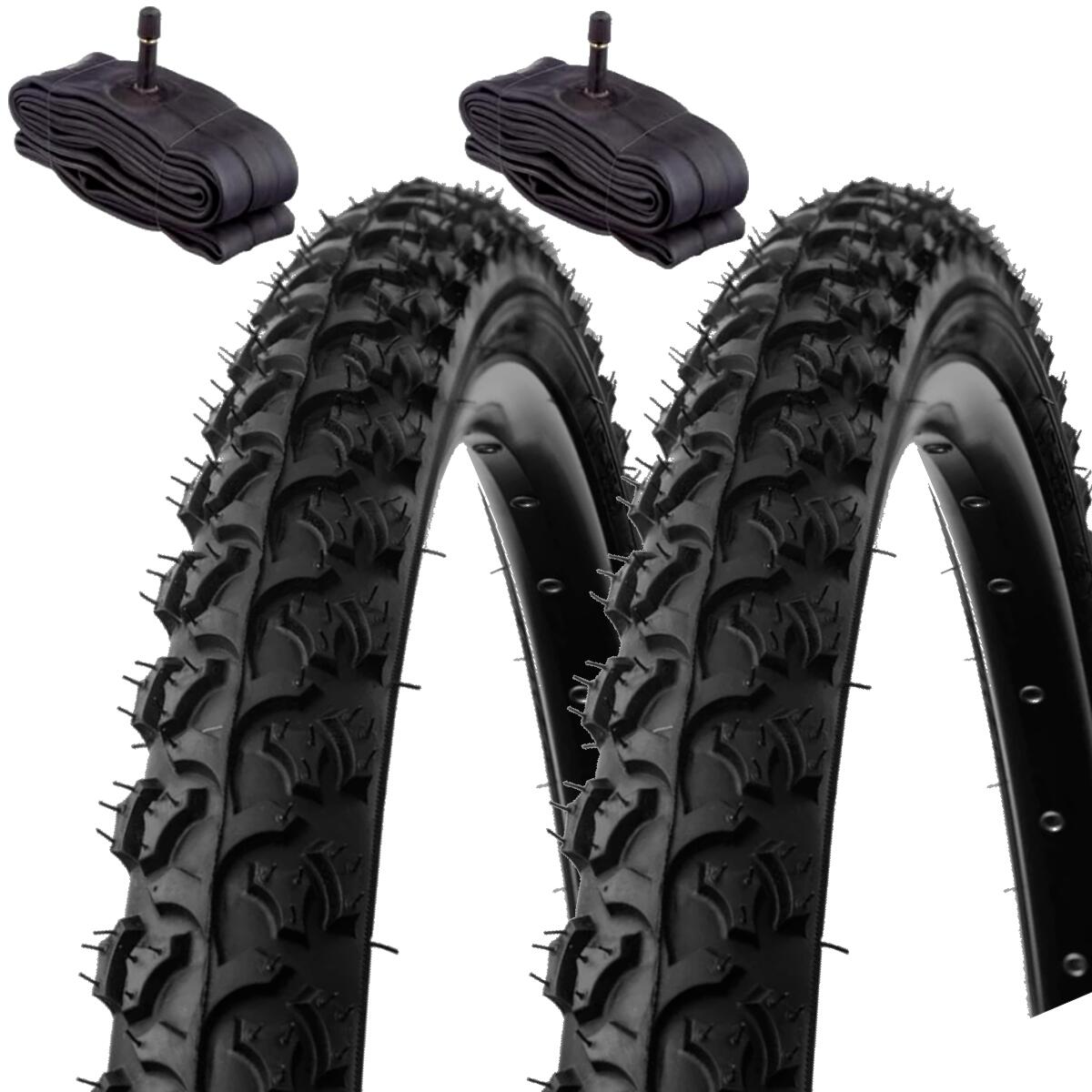 KENDA 2 copertoni kenda 24x1.95(50-507)+camere, pneumatici mtb 24 x 1.95 gomma bici EV