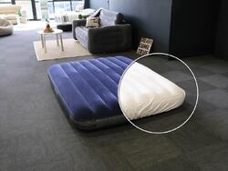 Pack matelas gonflable Classic Downy 2 places + Drap housse