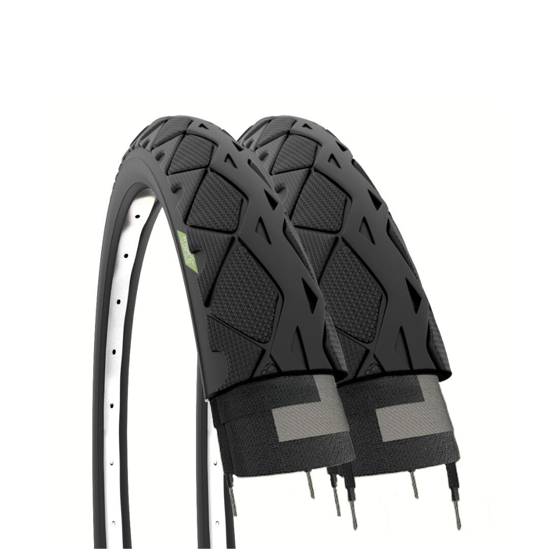 ECOVELO 2 copertoni 26x1.50 (40-559) pneumatici trekking bici EV