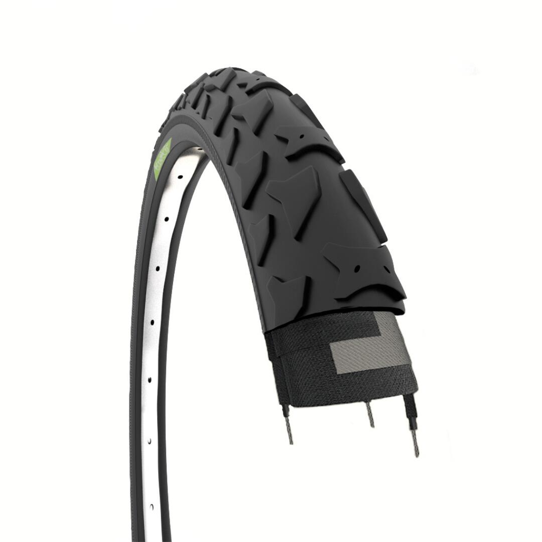ECOVELO Copertone 16x1.95 (50-305), pneumatico bici nero gomma 16 x 1.95 bambino mtb EV