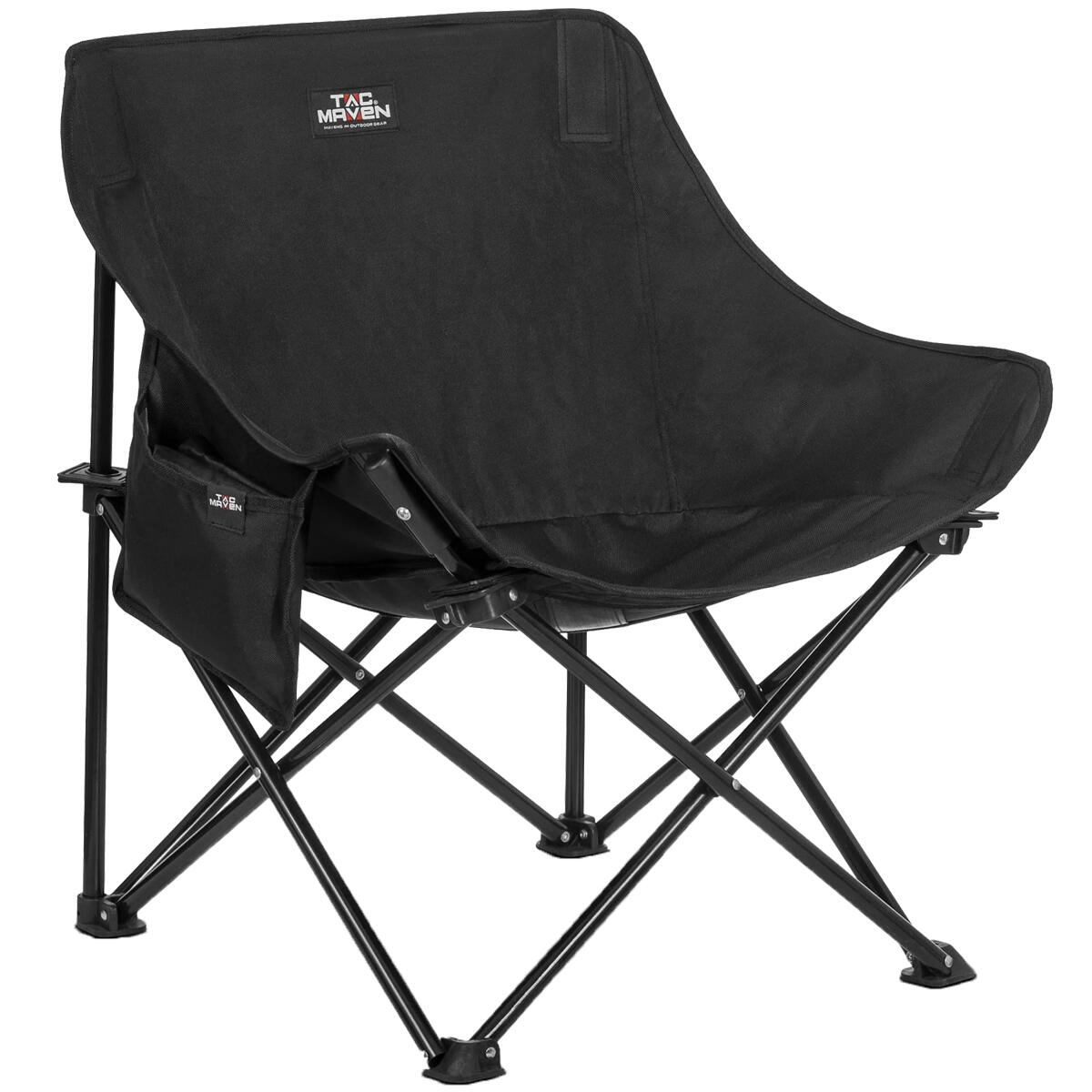 TAC MAVEN Camp Chair Black 3/7