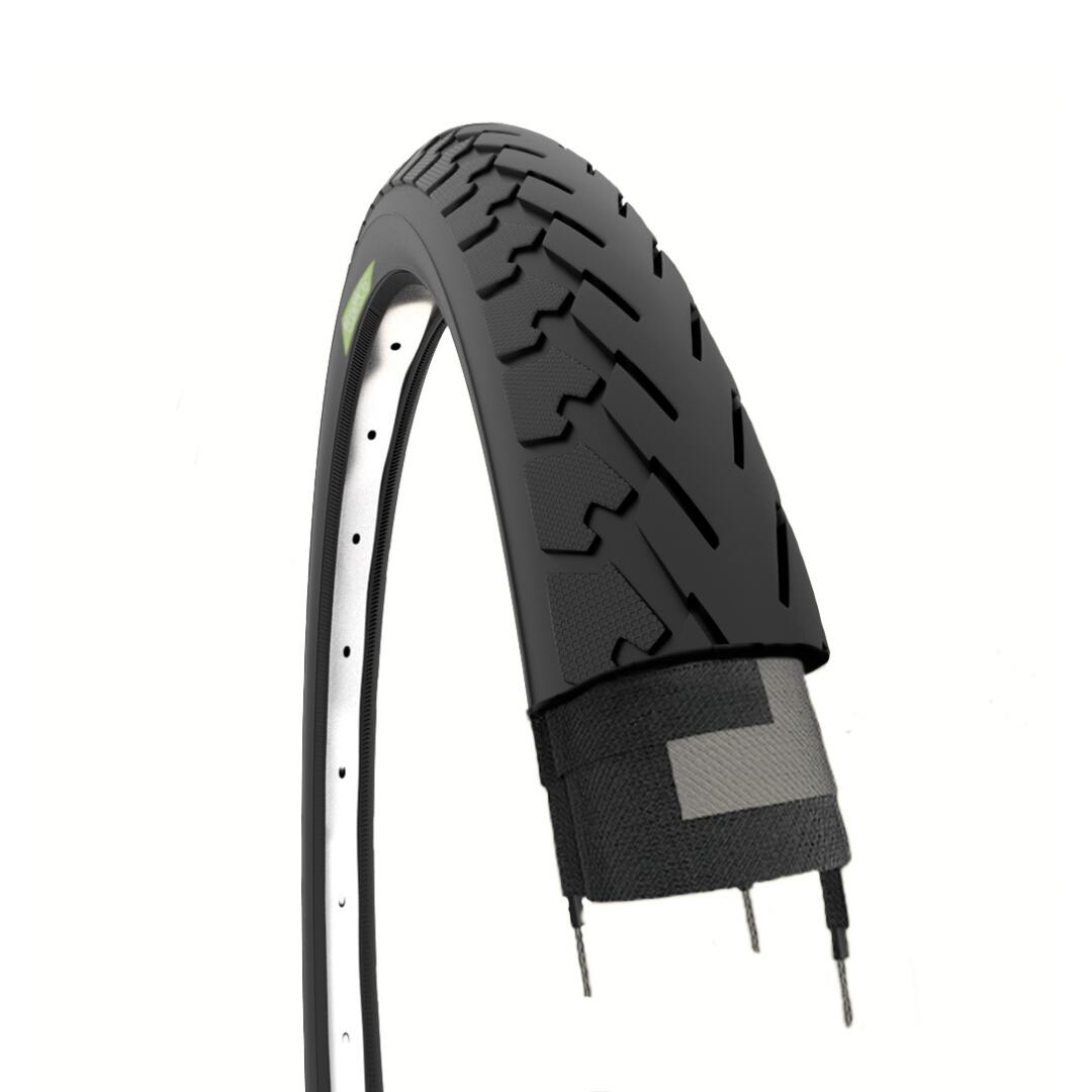 Copertone 700x35C (37-622), pneumaticici bici neri trekking 700 x 35C gomma EV 1/4