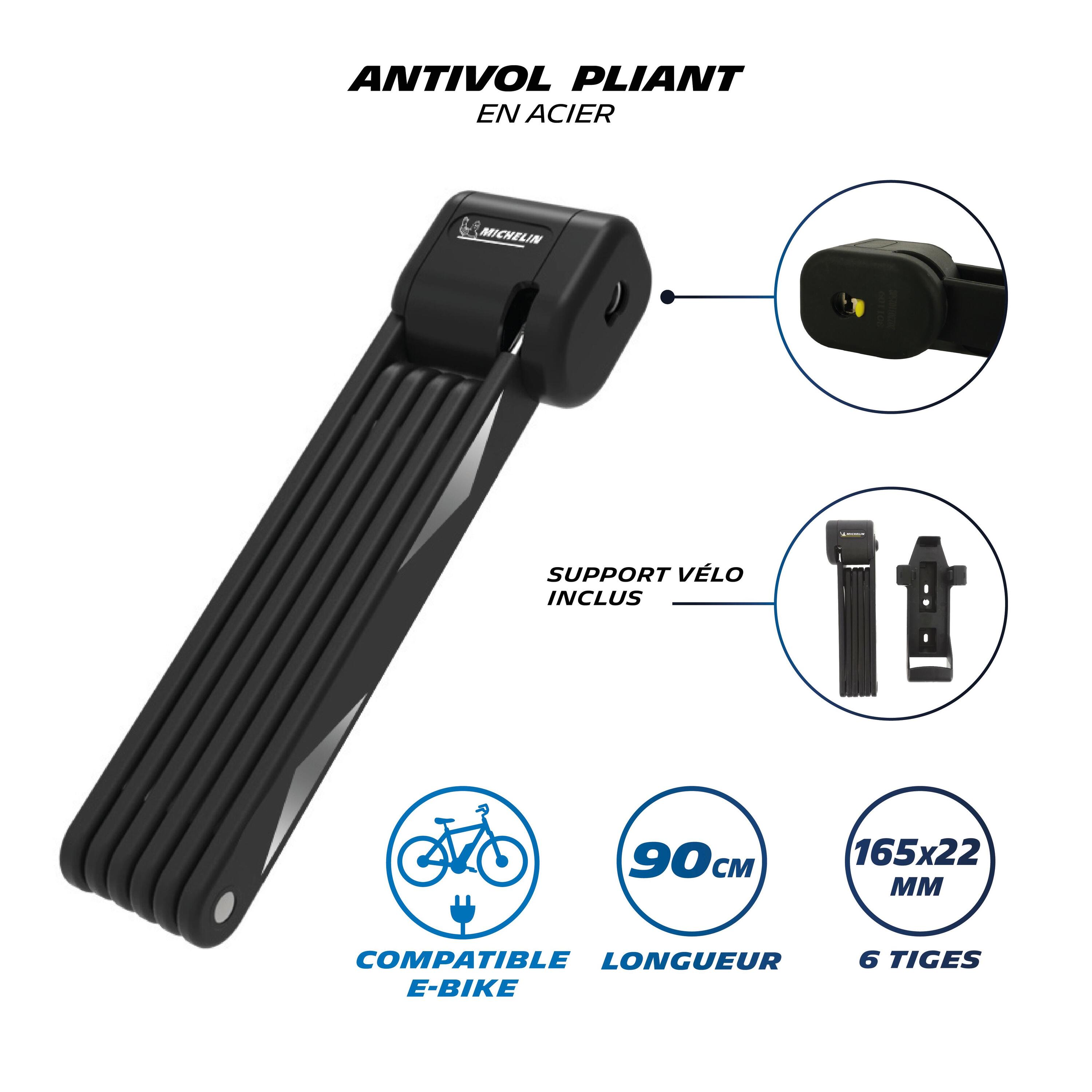 Antivol pliant ART à clés MICHELIN 3/7