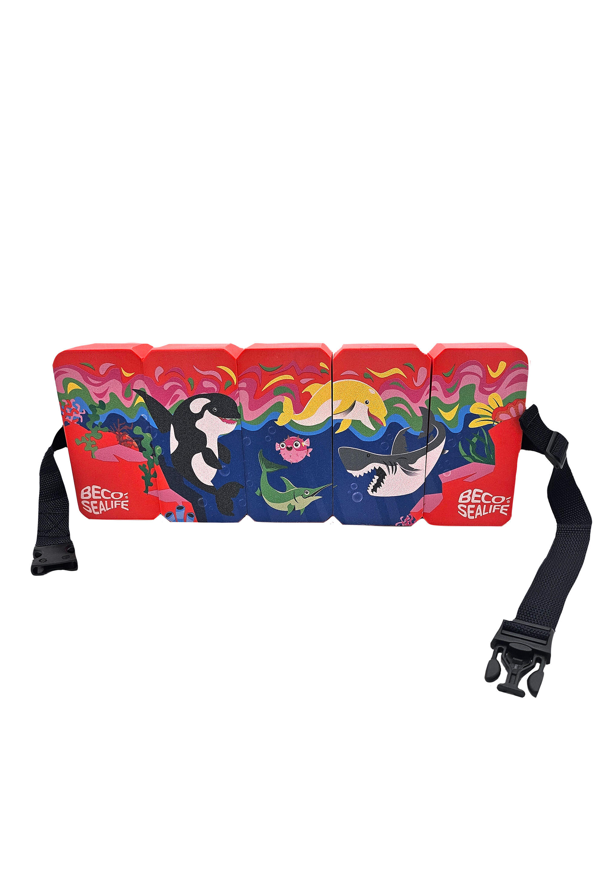 Beco -sealife® Swimming Belt With 5 Floats | Red | 19-30 Kg - 2-6 Years 1/5