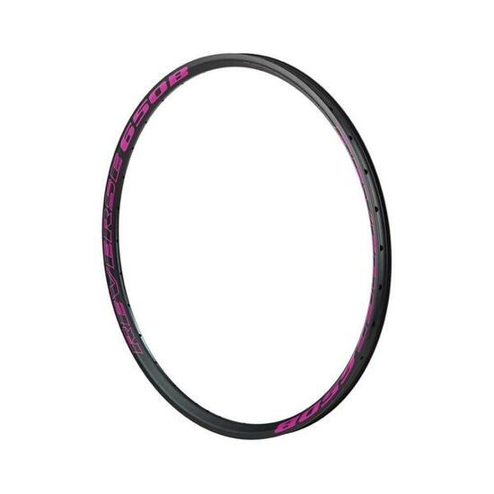 REVERSE Jante 650B AM/EN Dextro All. Schwarz/Candy 32 trous