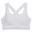 Top Under Armor Ua Crossback Mid Bra Alb Femeie