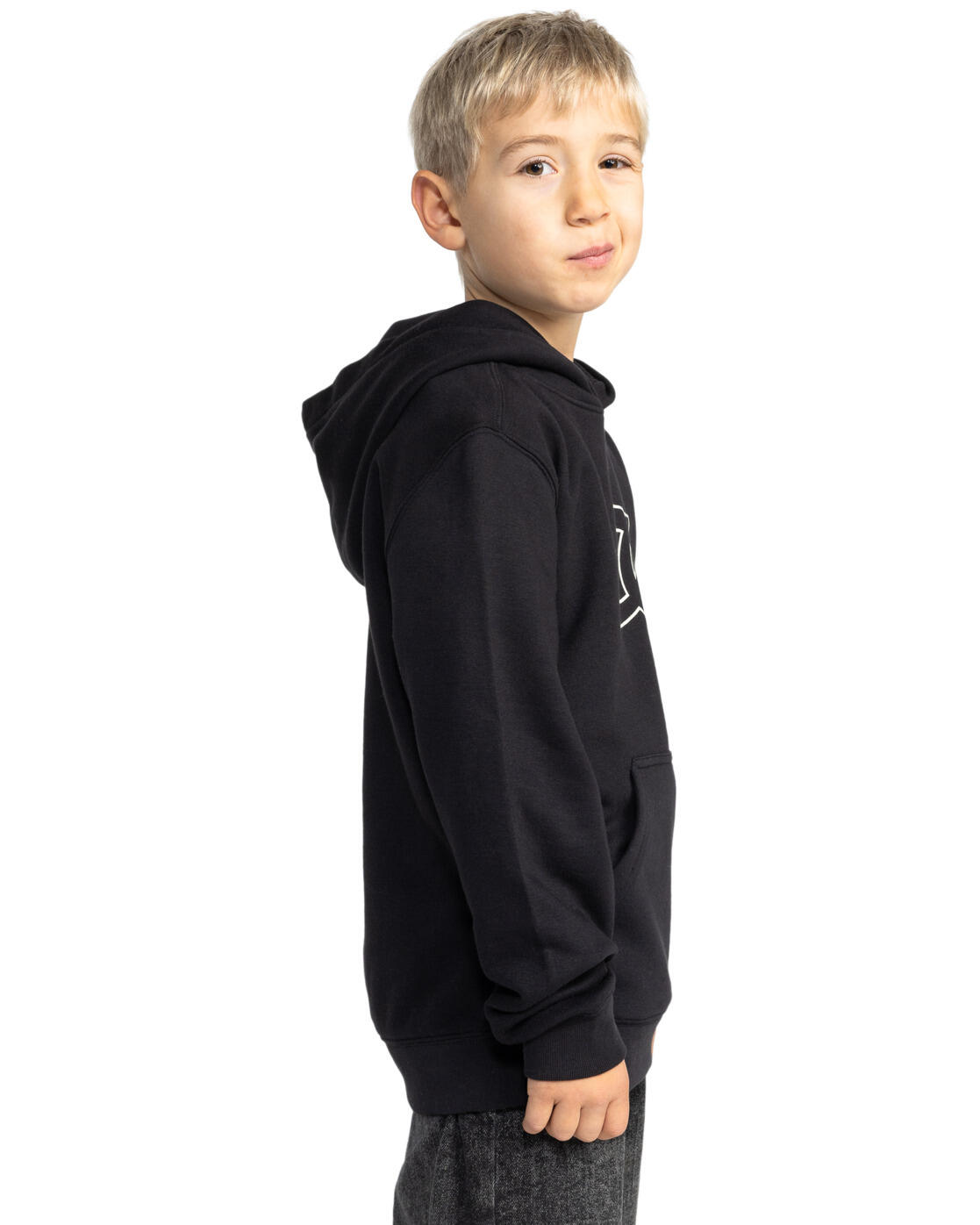 Sweat à capuche PALLET PH Noir Garçon 3/4