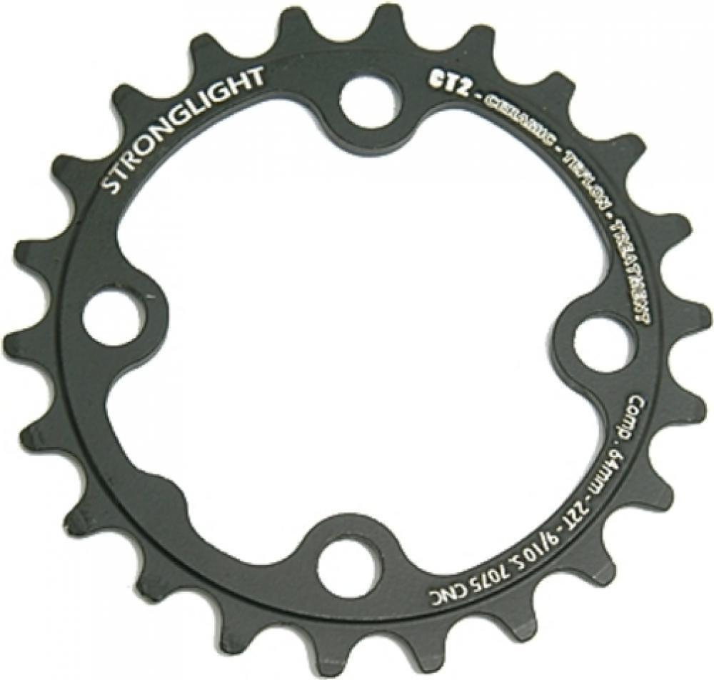 Plateau disque de vélo 64 inter 4 branches Stronglight CT2 2/2