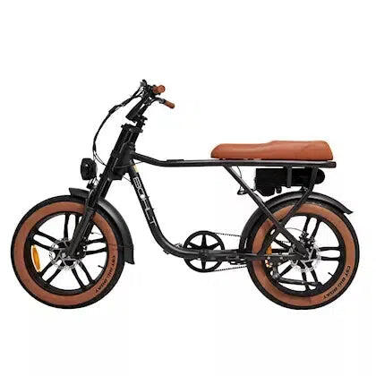 Fatbike elettrica - Rebel - 20 pollici Nero 3/8