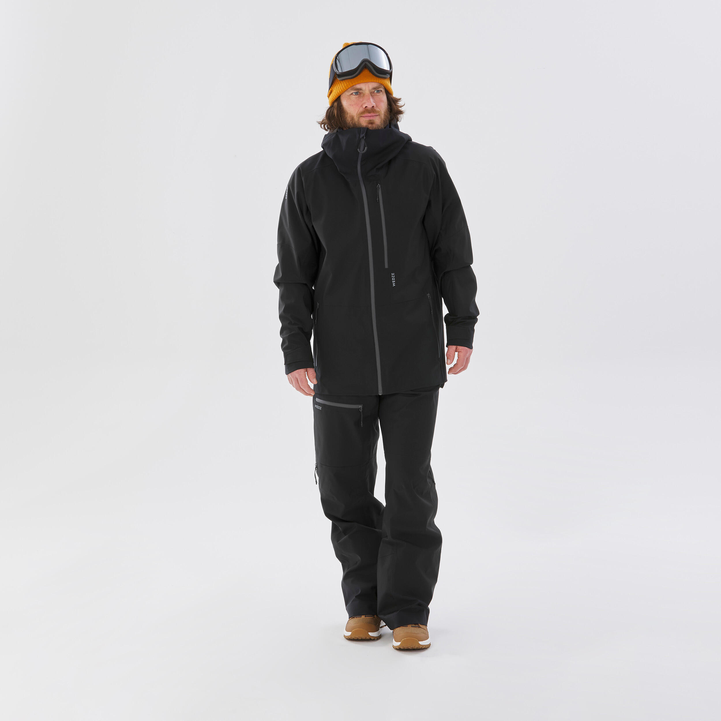 Tweedehands - SKI-JAS VOOR HEREN FR PATROL ZWART - ZEER GOED 3/5