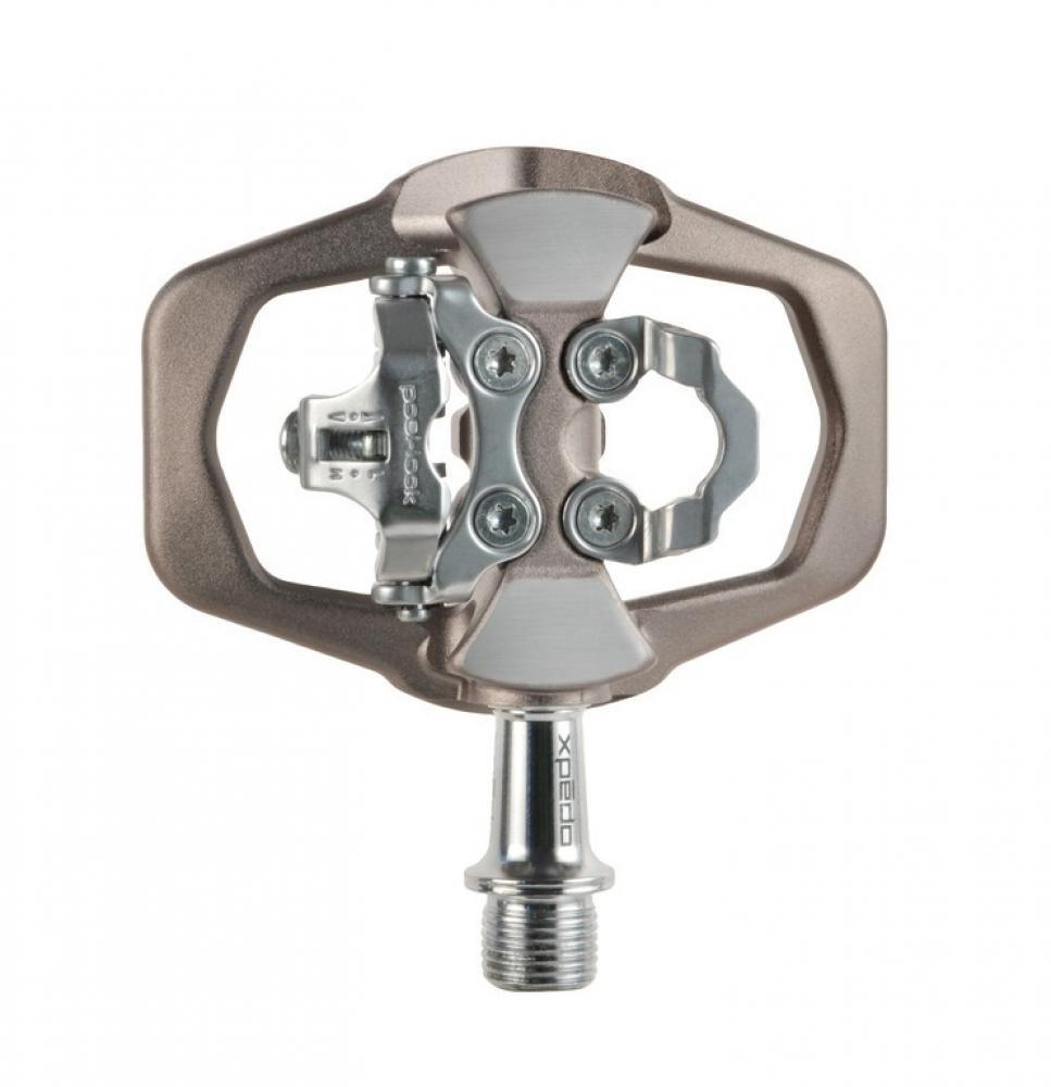 Xpedo Pedal TRAVERSE Duo grau, 9/16", einseitig, XCF12AC 2/2