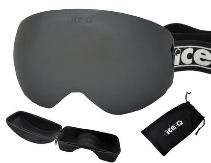 Gogle narciarskie dla dorosłych Ice-Q Cortina 1, Anti-slip, OTG na okulary