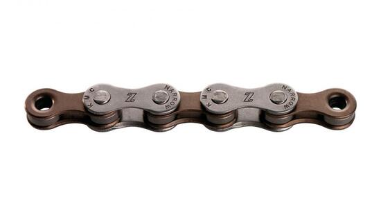 KMC ketting Z7 grijs/bruin 1/2 x 3/32 inch 114 schakels 7-speed