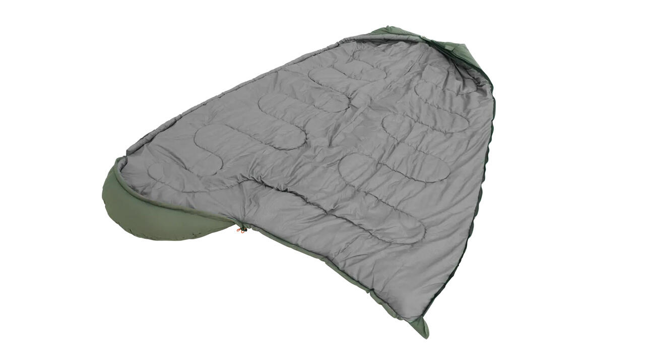 Easy Camp Raven II Mummy Sleeping Bag -1 °C for Camping 3/4