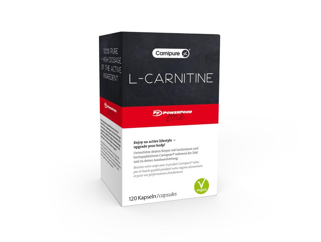 L-Carnitin 120caps Powerfood One 1/3