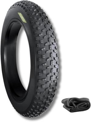 Copertone 20x4.0+ camere. pneumatico fat bike 20 x 4.0 gomma tassellato 20” EV