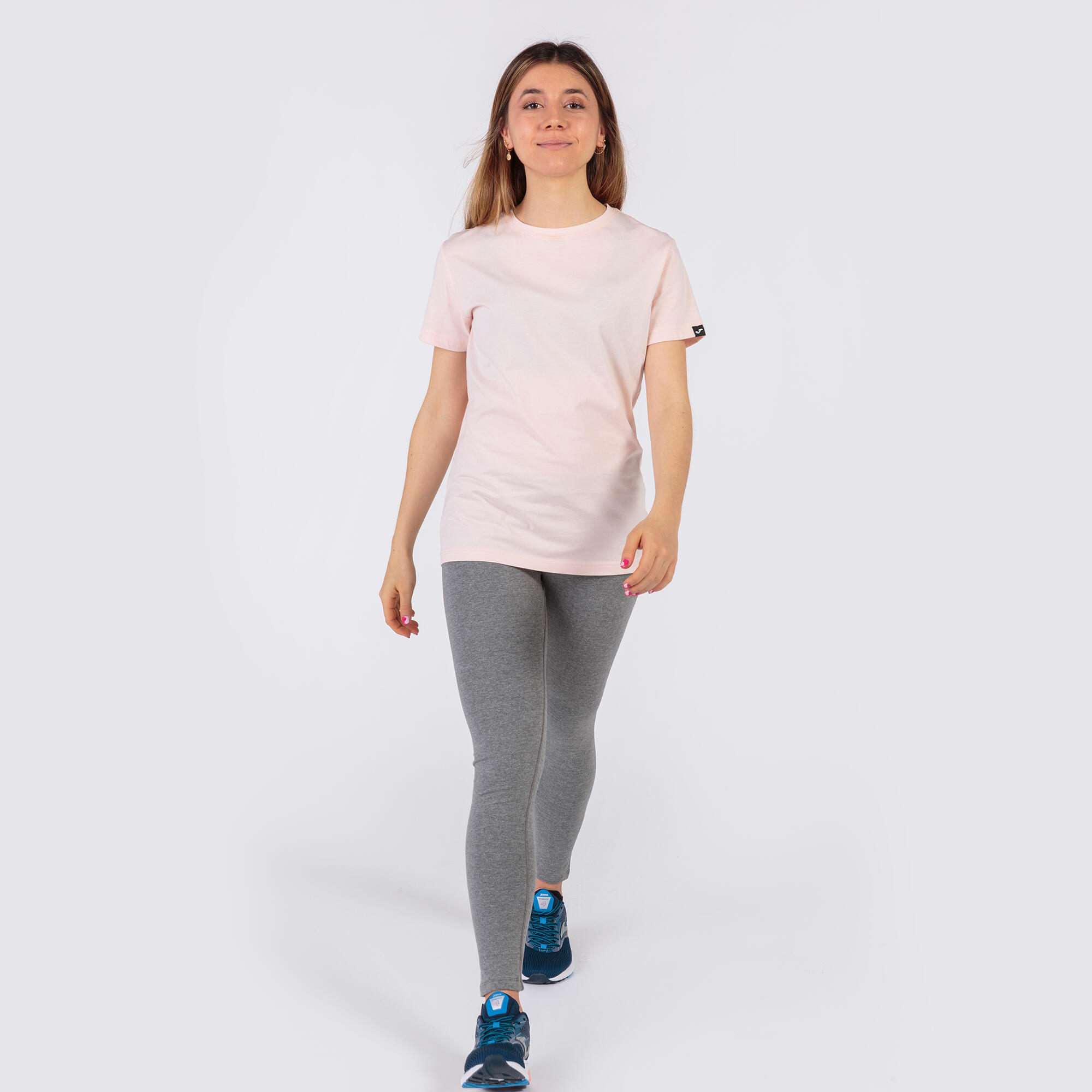 Maillot Manches Courtes Fitness Enfants Joma Desert Rose Clair 5/5