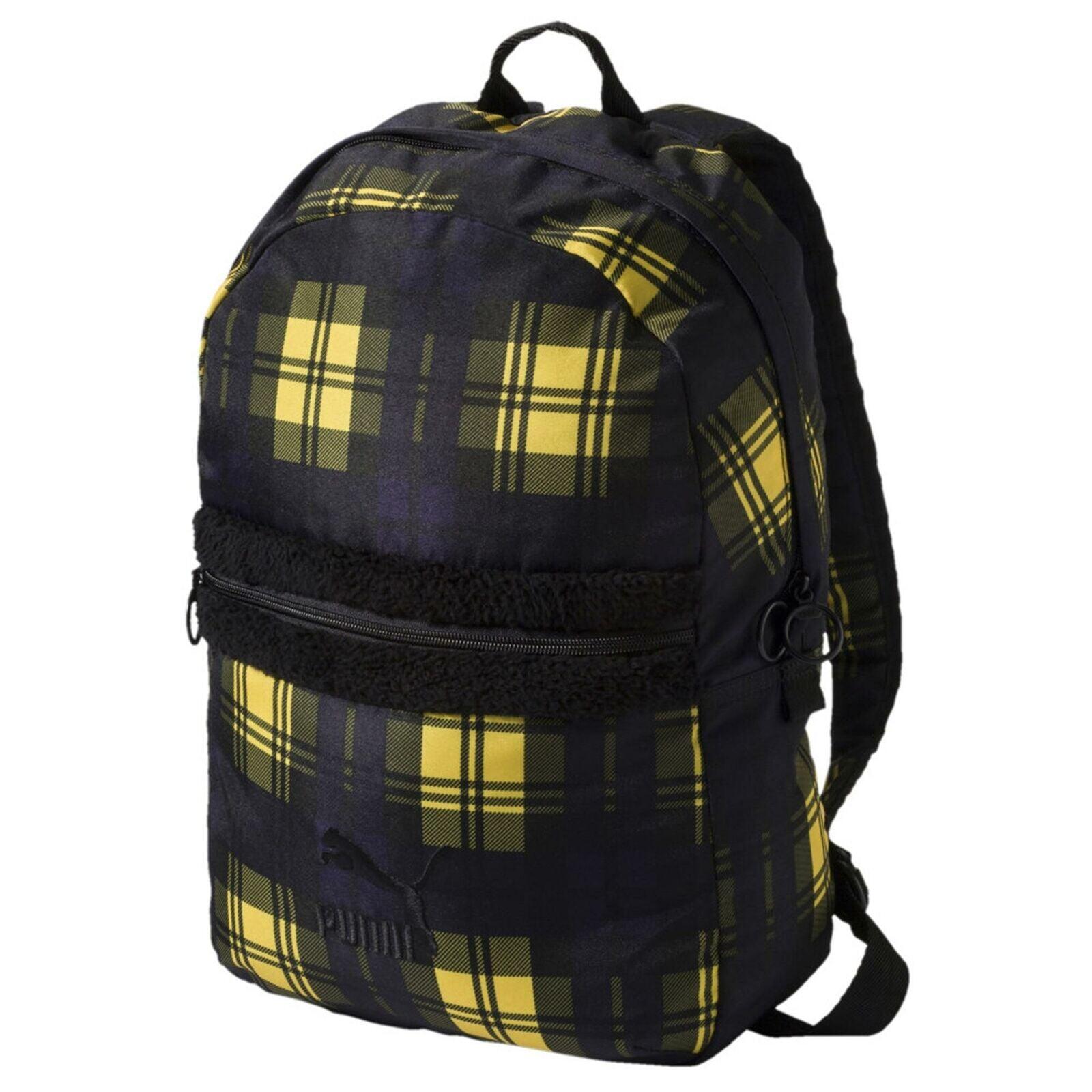 PUMA Puma Prime Varsity Mens Navy/Yellow Backpack
