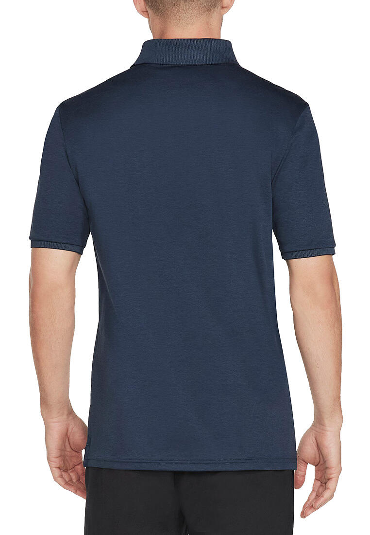 Skechers Apparel Off Duty Polo Shirt Herren T-Shirt M3TO45 417 NVY blau 2/3