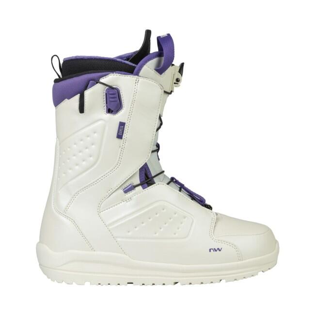 Boots snowboard Northwave Dahlia, Alb, Femei