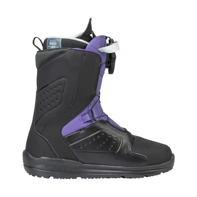 Snowboard bakancs Northwave Dahlia Spin, Fekete/Lila, Női 3/4
