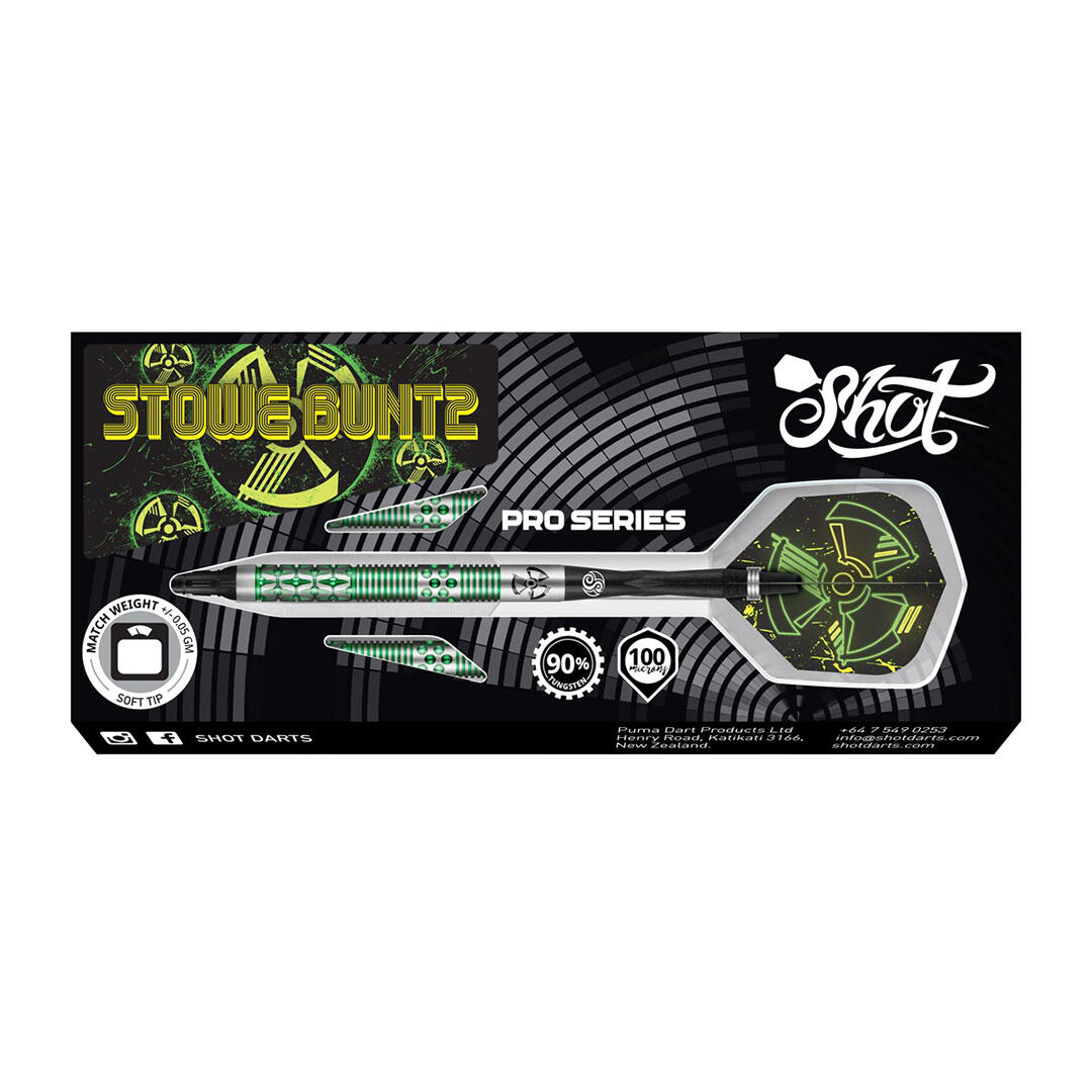 Shot Softtip Pro Series Stowe Buntz 2.0 90% 21 gram 4/4