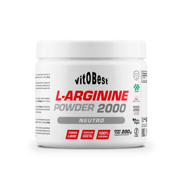 L-Arginina 2000 - 200g VitoBest PROMOÇÃO      16,83€ 18,70€ -10%    * 08/05/2025 até rutura de stock  Preço por quantidade 168,30€kg VITOBEST L-Arginina 2000 - 200g VitoBestVendido e expedido por: Masmusculo    
