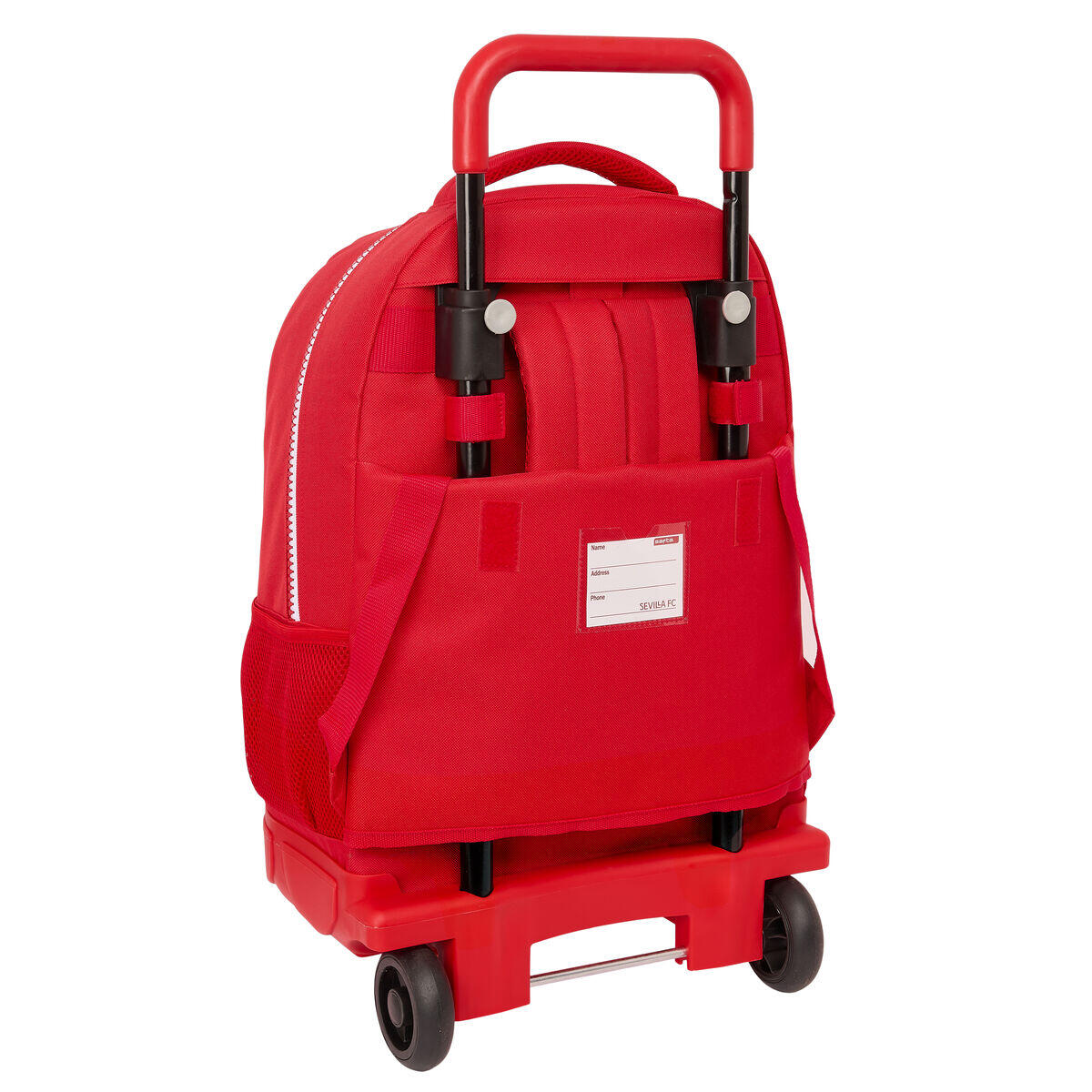 Mochila Escolar com Rodas Sevilla Fútbol Club Vermelho 2/3