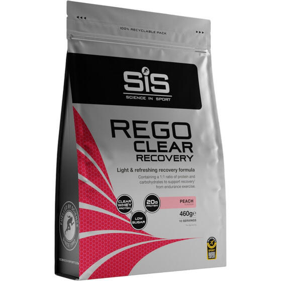 SCIENCE IN SPORT Eiweißshake - Clear 460g - REGO Clear Whey Pfirsich