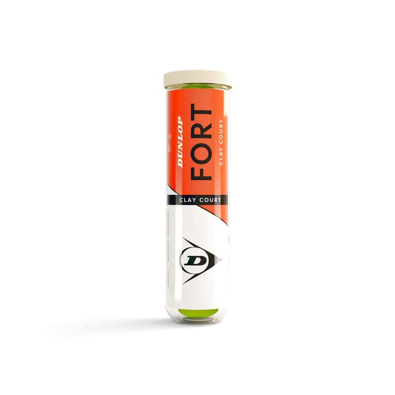 Piłki tenisowe Dunlop Fort Clay Court 4 szt