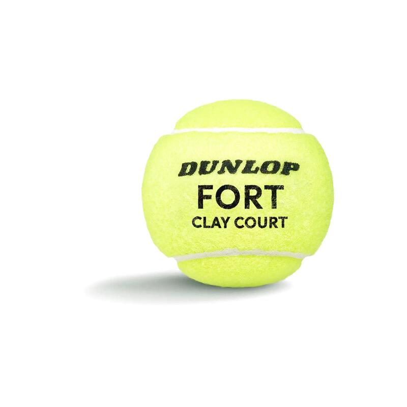 Piłki tenisowe Dunlop Fort Clay Court 4 szt