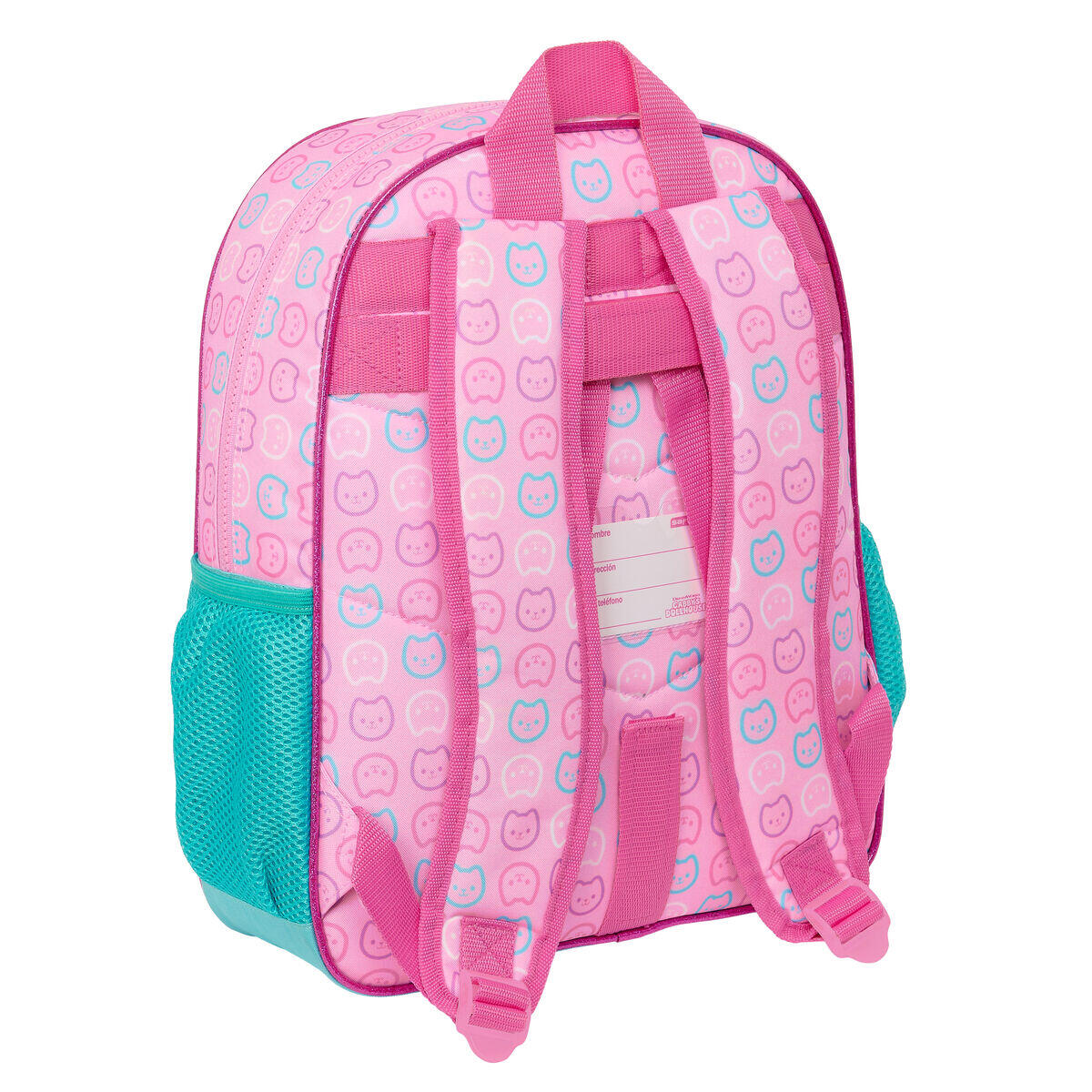 Mochila Escolar Gabby's Dollhouse Party Rosa 3/3