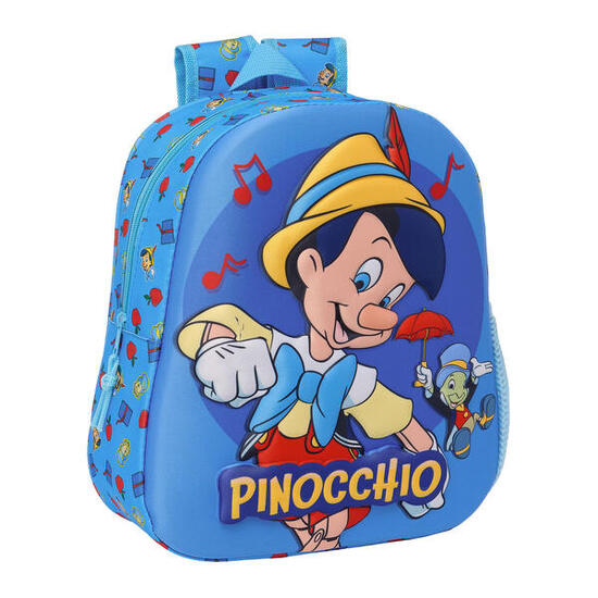 Sac à dos enfant 3D Clásicos Disney Pinochio Bleu