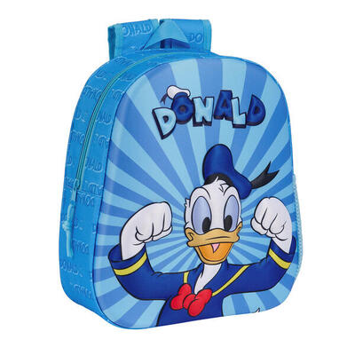 Zaino per Bambini 3D Donald Azzurro