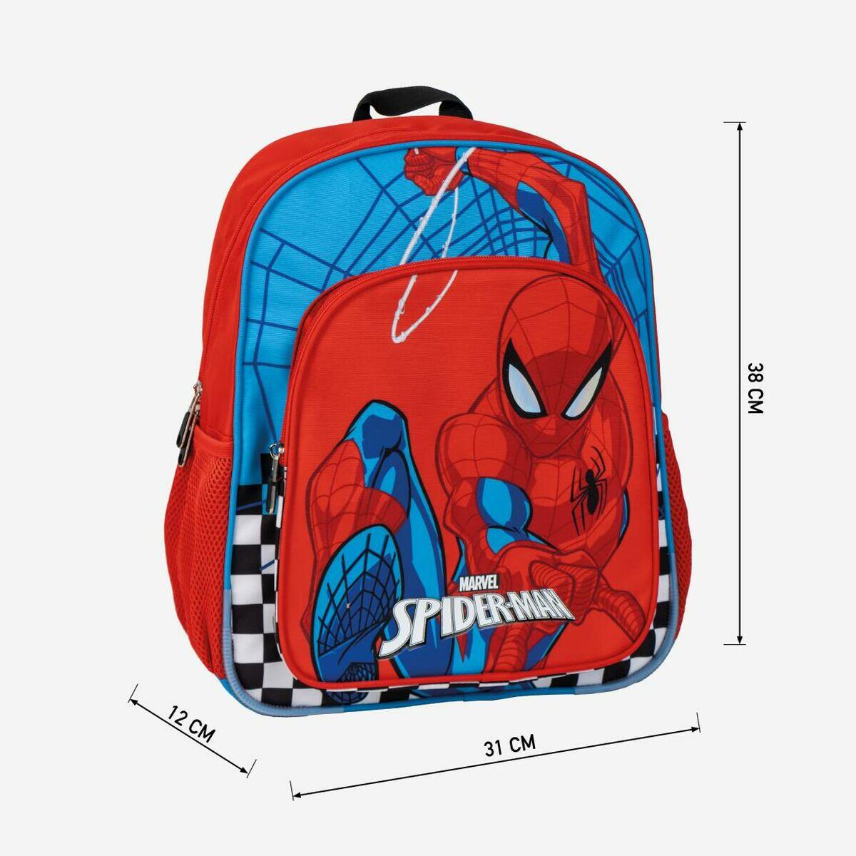 Mochila Escolar Spider-Man Rojo 3/5