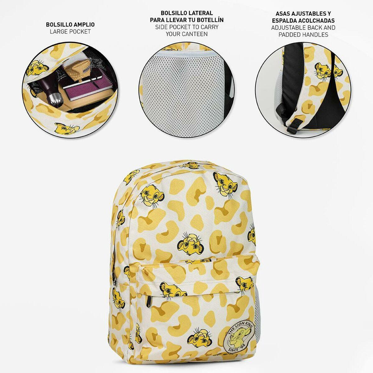 Mochila Casual The Lion King Beige 4/5