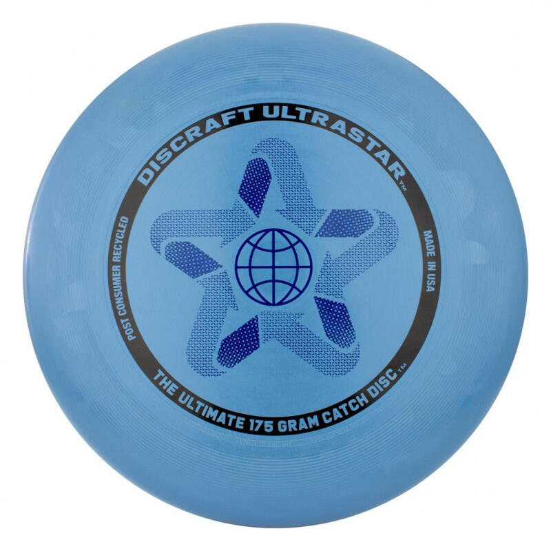 Frisbee Discraft UltraStar Reciclado Niagra 175 gr DCUSRN Azul 27,5 cm 2/3