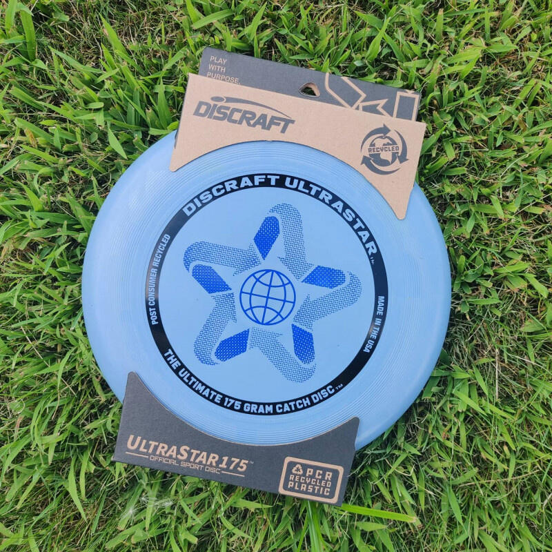 Frisbee Discraft UltraStar Reciclado Niagra 175 gr DCUSRN Azul 27,5 cm 3/3