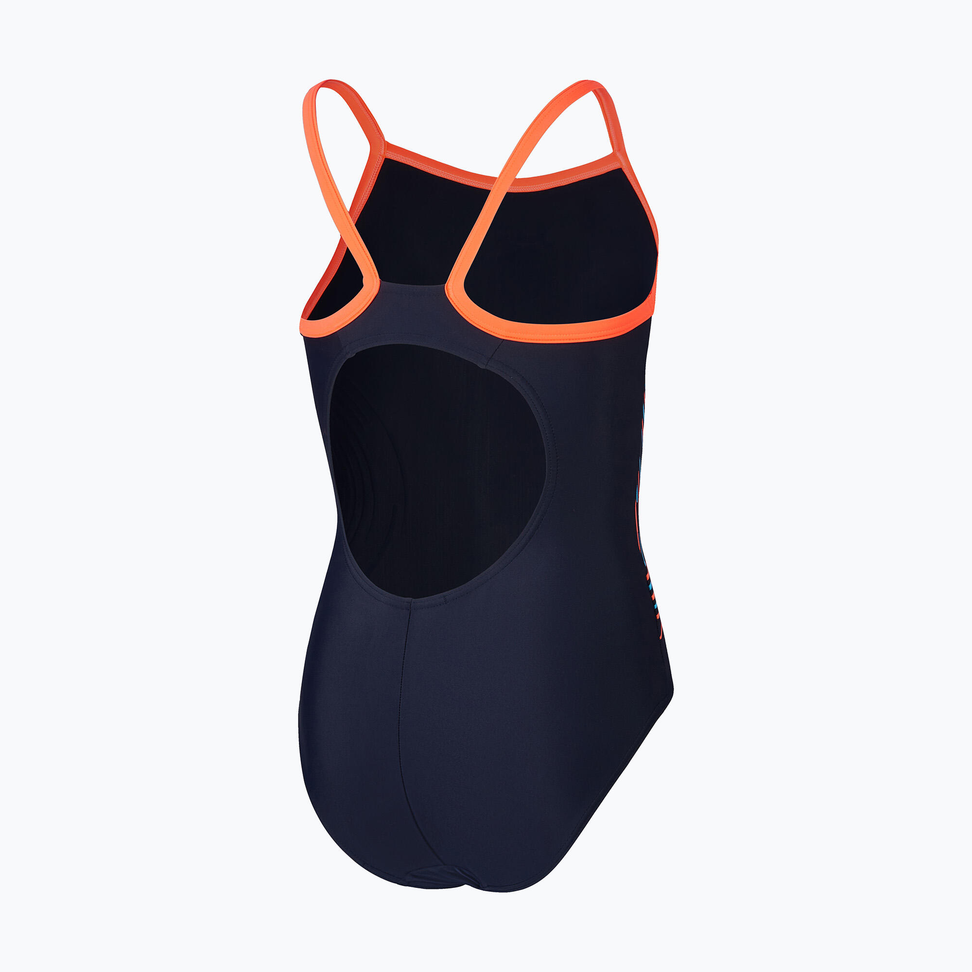 Speedo Costume Plastisol Placement Thinstrap Muscleback Bambina 2/5