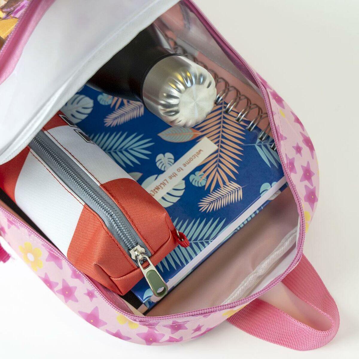 Mochila Escolar Disney Princess Rosa 2/5