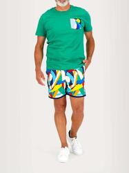 T-shirt manches courtes Homme - BRIGATEE Vert