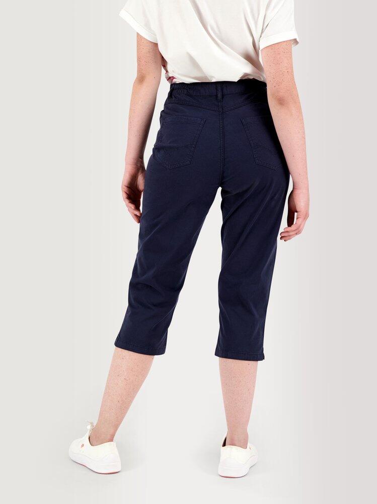 Pantalón Pirata Mujer Azul Marino TBS SANTACOR 3/4