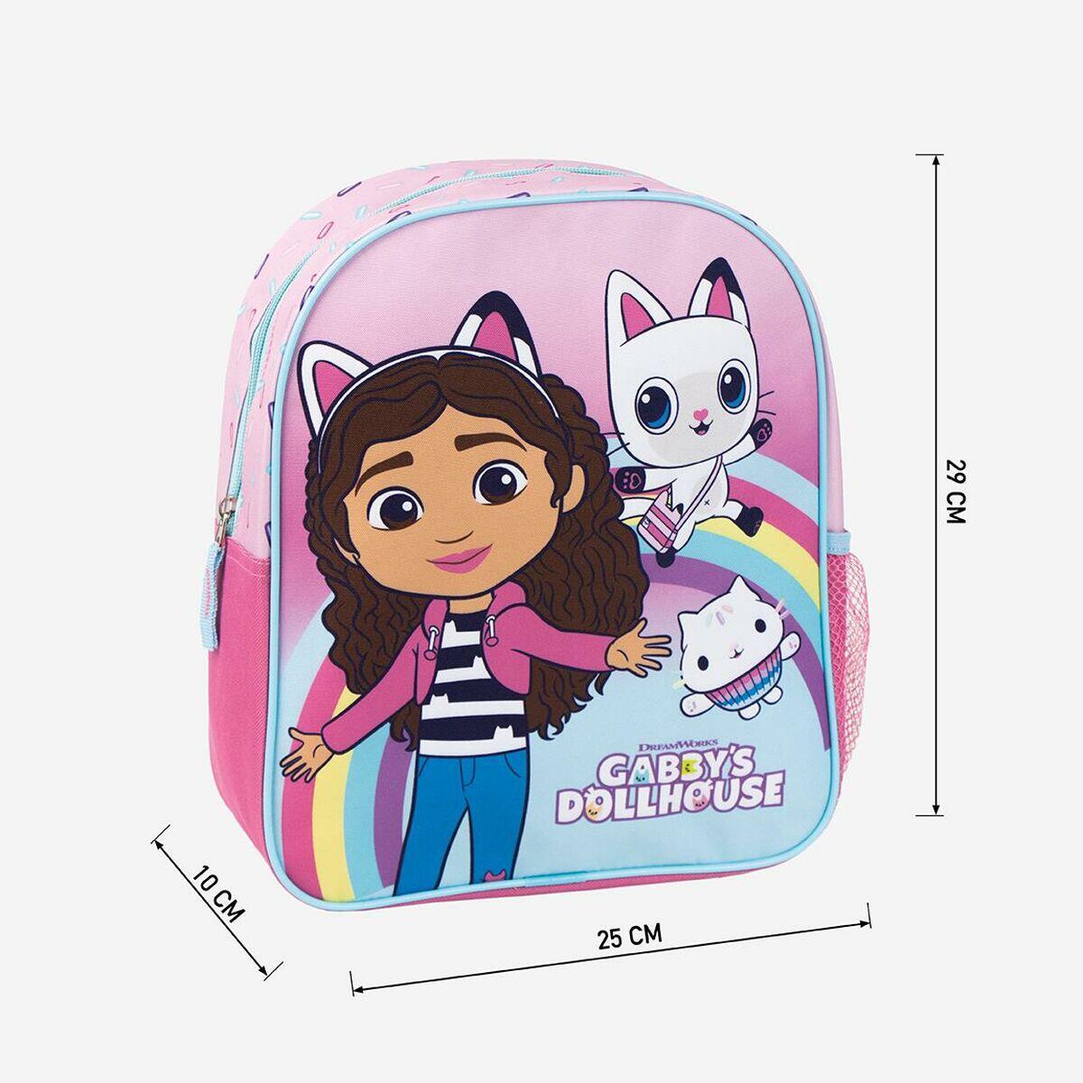 Mochila Escolar Gabby's Dollhouse Rosa 2/5