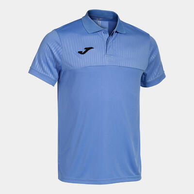 Polo Manga Corta Pádel Hombre Joma Montreal Blanco