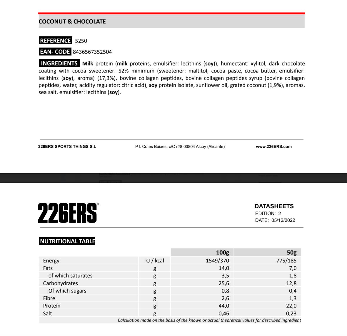 NEO BAR PROTEIN - Barrita Proteica 7/7